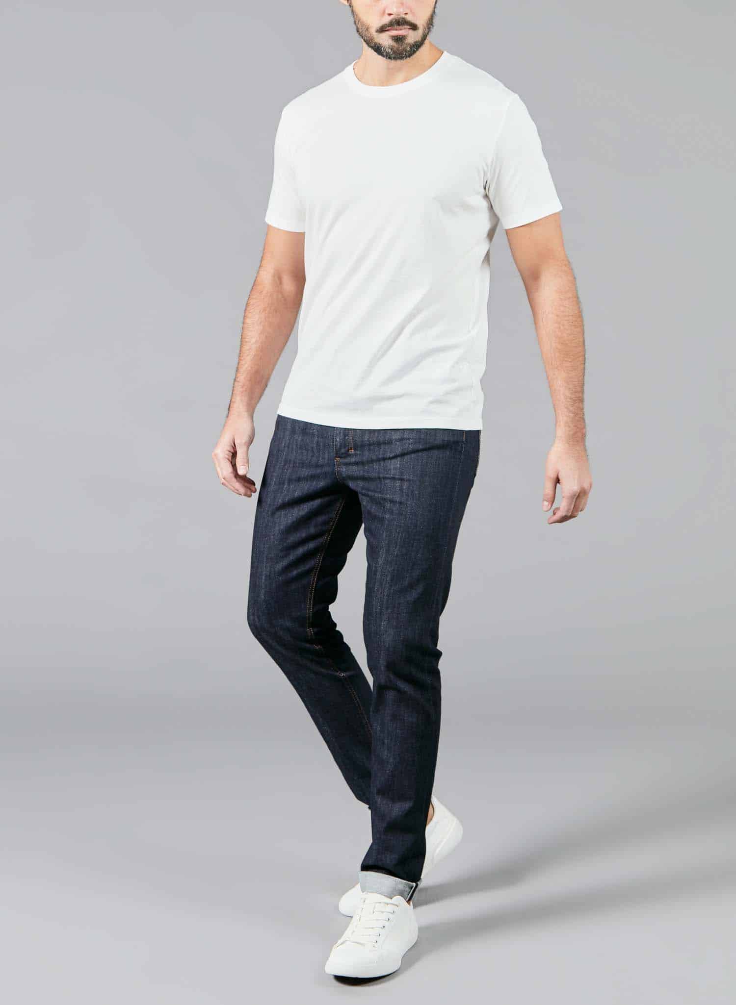 homme-jean-tshirt-blanc
