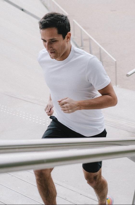 Running Homme T-Shirt De Sport À Lettres, Mode en ligne