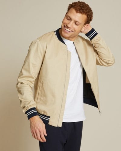 homme-roux-bomber-écru