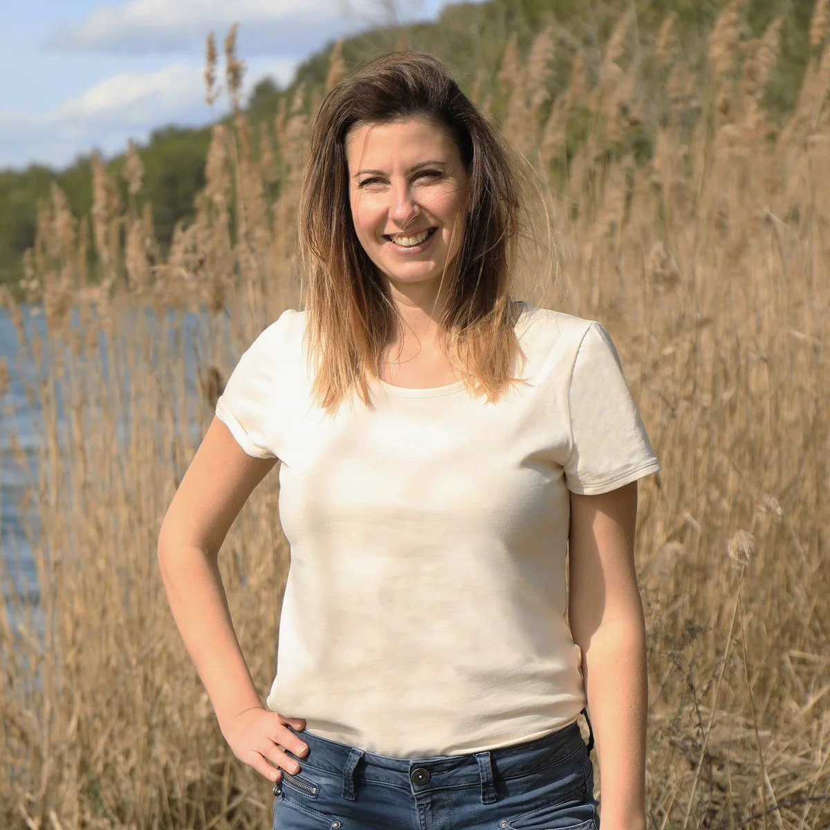 femme-nature-t-shirt-beige