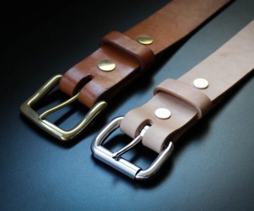 deux-ceintures-cuir-marron