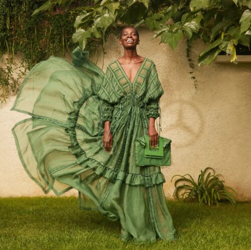 femme-robe-verte