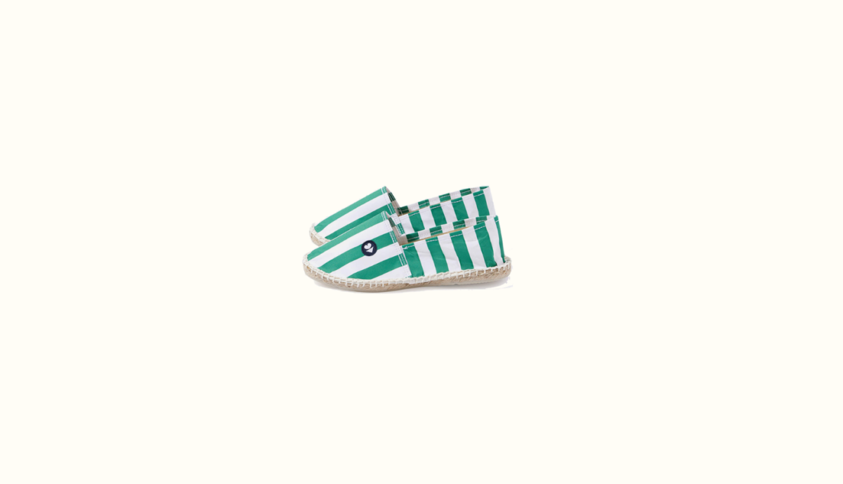 paire-espadrille-vert-blanc