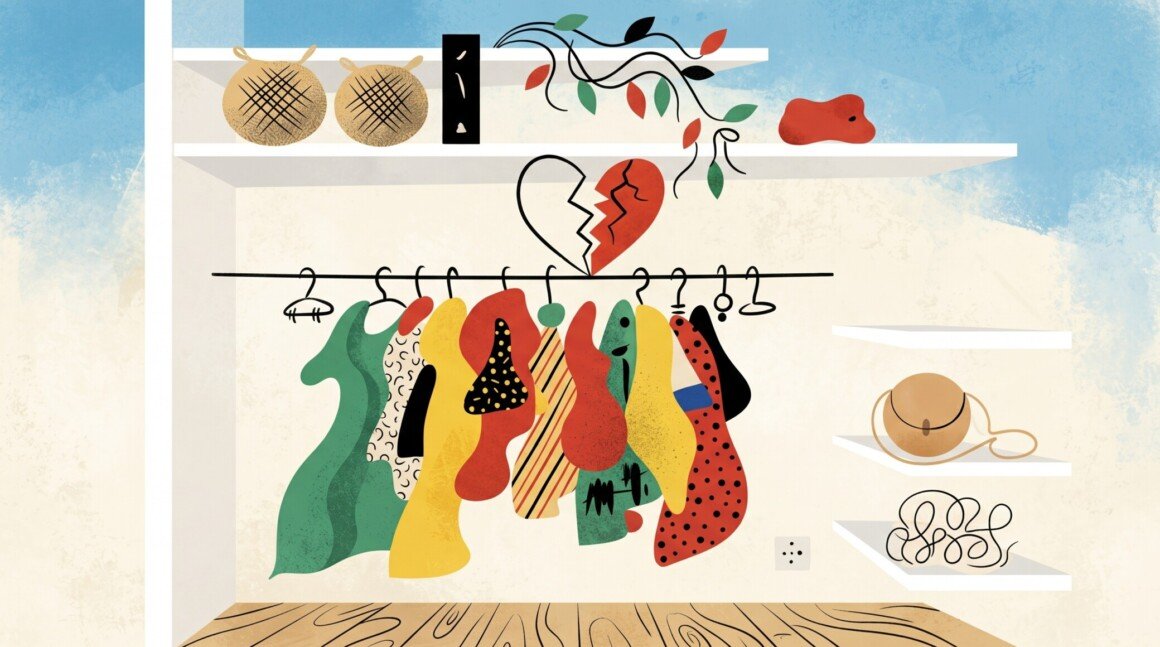 illustration-d-un-cœur-brise-au-dessus-d-un-dressing