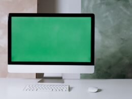 ordinateur vert