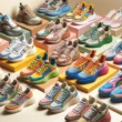 Introducing-a-unisex-sneaker-collection-that-showcases-a-wide-array-of-styles-patterns-and-colors.-This-collection-emphasizes-inclusivity-and-versat