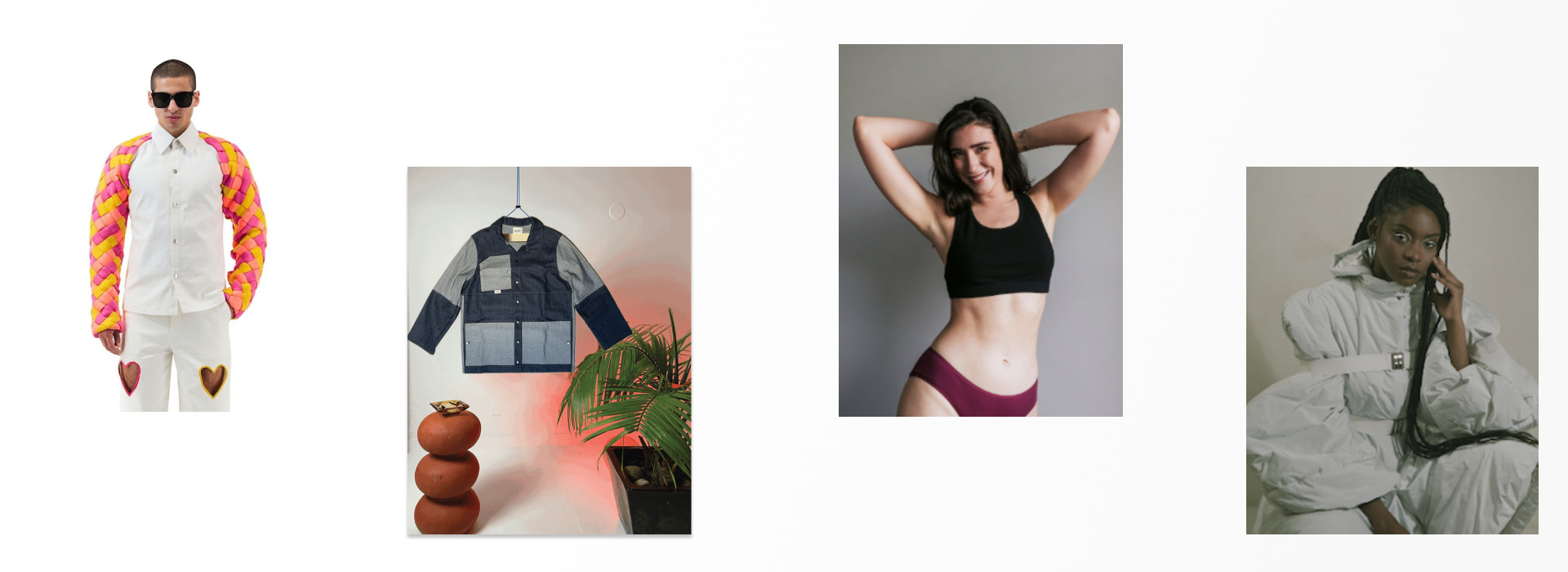 Extraits de plusieurs collections disponibles en précommande ou financement participatif : Ika Inu, Maison Mathilde Planchard, Benjamin Buttler, Les dessous tout doux