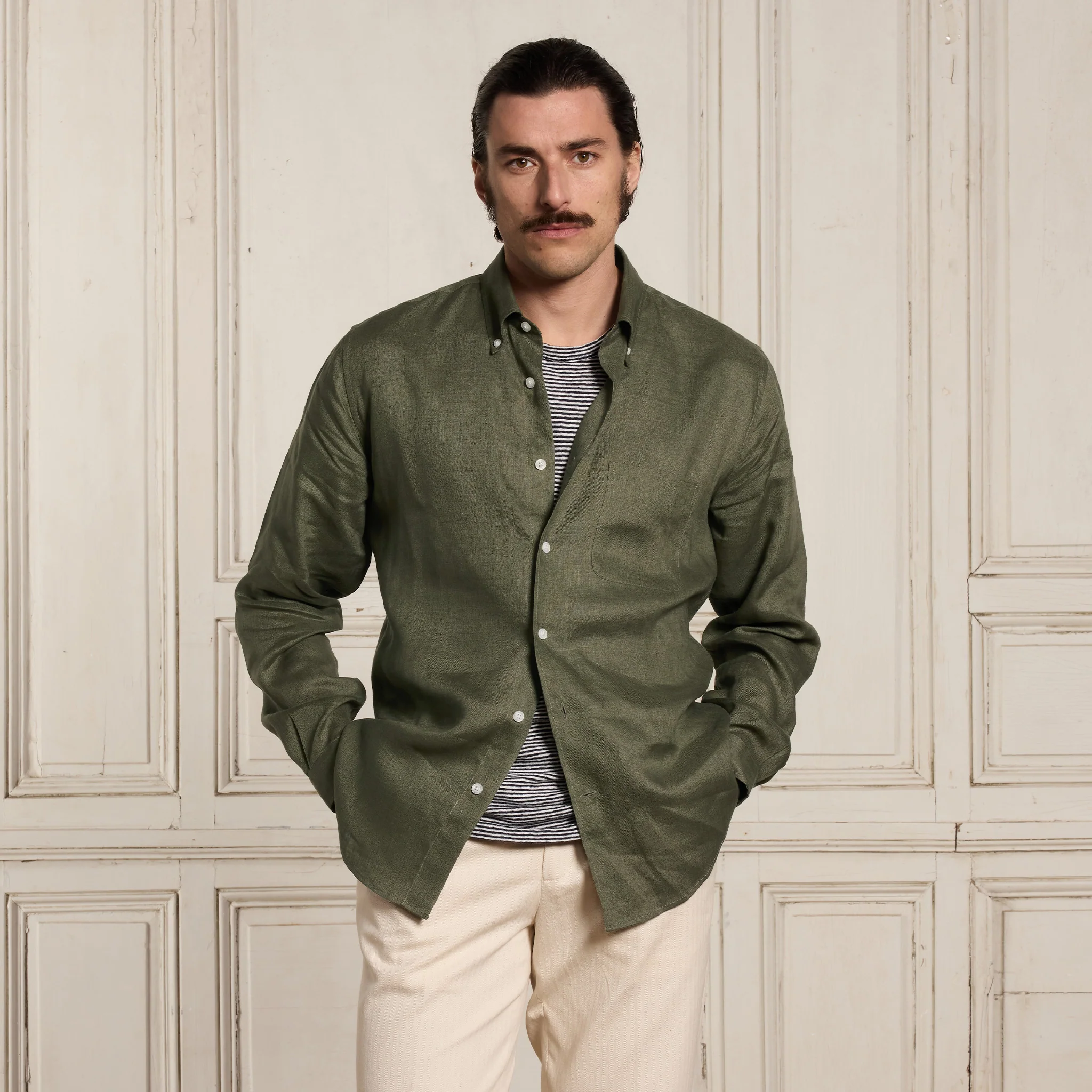 homme-veste-lin-kaki