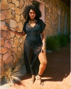 Robe noire de la marque Almé Paris