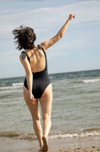 maillot de bain noir