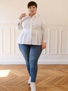 Chemise blanche de la marque Verseau Paris