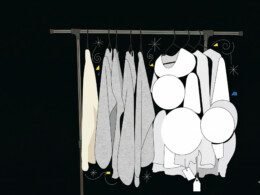 illustration-de-vêtements-sur-cintre