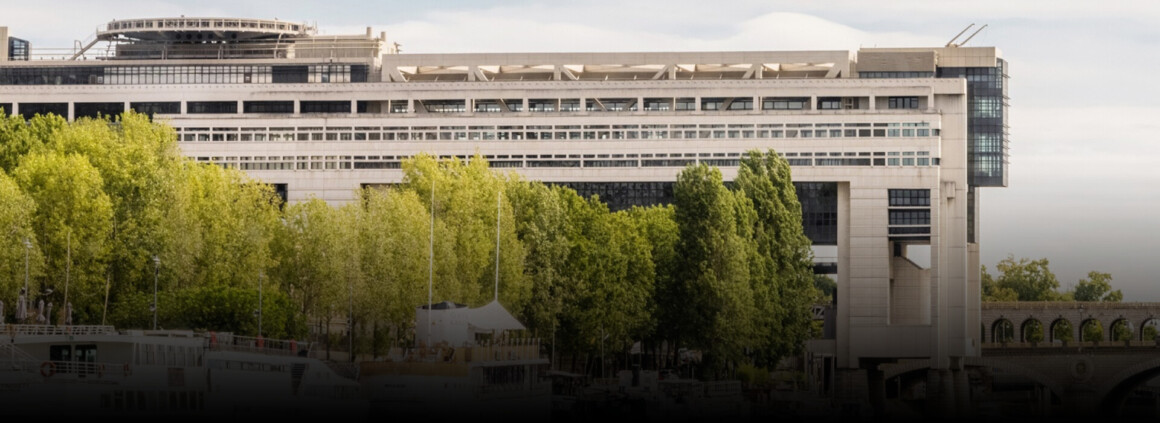Le batiment du Ministere de l'économie à Paris