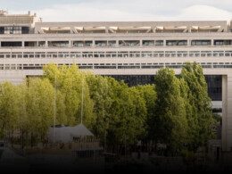 Le batiment du Ministere de l'économie à Paris