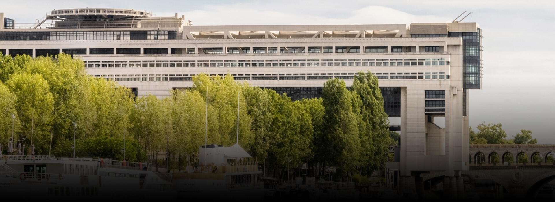 Le batiment du Ministere de l'économie à Paris