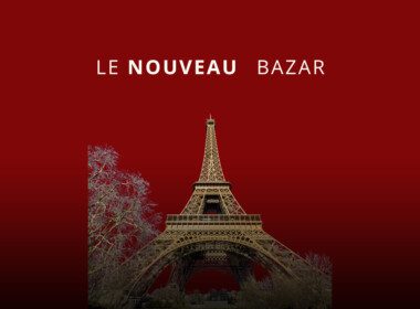 nouveau-bazar-fond-rouge-tour-eiffel