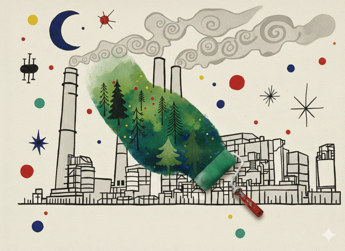 image-d-usine-peinte-en-foret