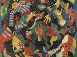 marée-de-vêtements-homme-se-noie-une-autre-main-lui-est-tendue-pour-l-aider