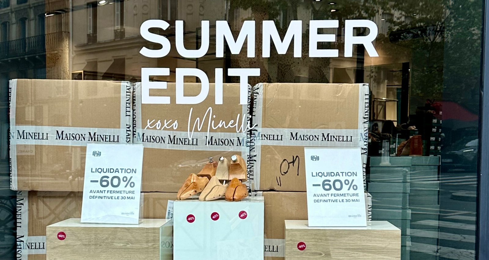 facade boutique minelli
