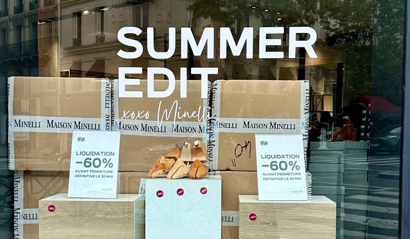 facade boutique minelli