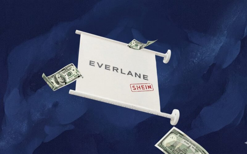 panneau-everlane-avec-un-tampon-shein-et-des-billets-qui-volent