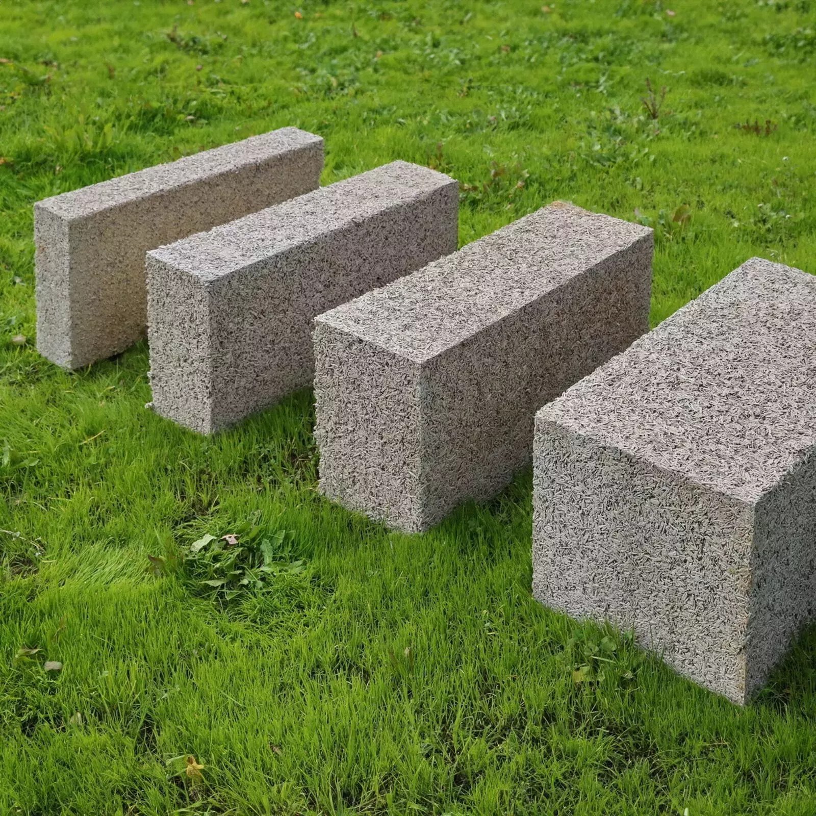 blocs-de-chanvre-dans-l-herbe