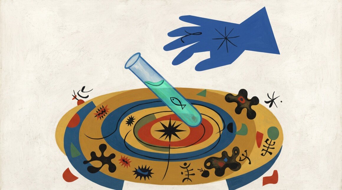 illustration-d-une-eprouvette-au-dessus-d-une-eau-infectee
