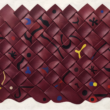 illustration-de-bandes-de-cuir-entrelacees